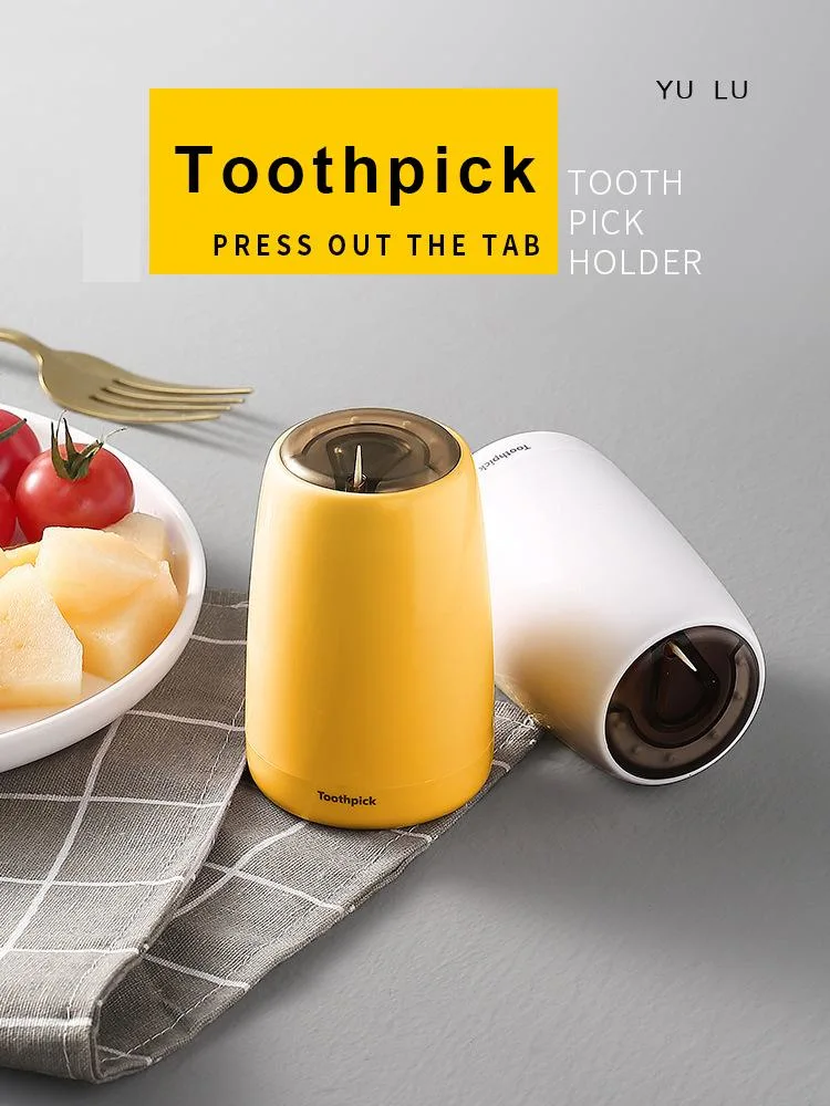 Creative Automatic Pop-up Press Restaurant Toothpick Box